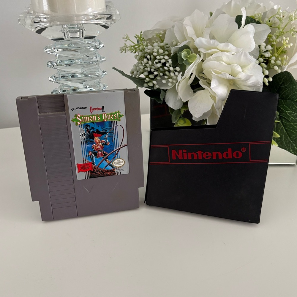 Nintendo Castlevania II : Simon's Quest NES Game Cartridge - Gray